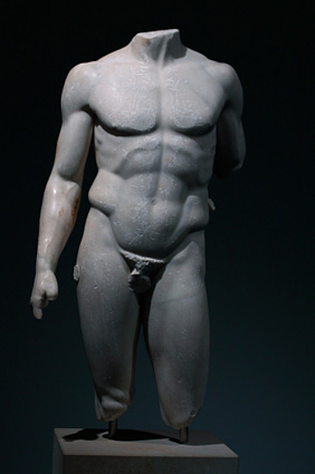 athlet in antike-fitnessvorbild heute Athletik ist das Ziel des Fitnesstrainings