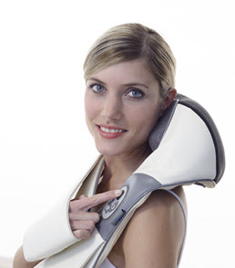 Munich Spring Massagegürtel Nackenmassage im Fitnessstudio Arabellapark München