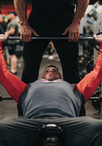 wir ertellen dir deinen Trainingsplan und weisen dich in die Übungen ein