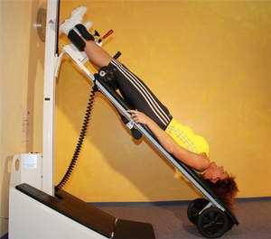 Rückenentspannung im Fitness- Studio Arabellapark München