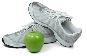 Nur die Verbindung von Sport und gesunder Ernährung hilft beim Abnehmen!